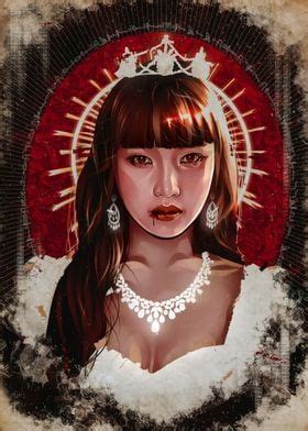 RED VELVET JOY Poster Picture Metal Print Paint By Marlowe Art