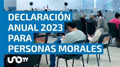 Personas Morales Ya Pueden Presentar Su Declaración Anual 2023 Sat