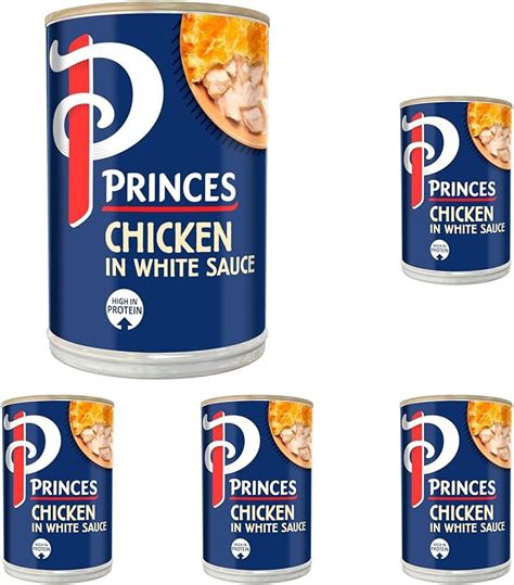 Princes Chicken In White Sauce 392g Pack Of 5 Uk Grocery