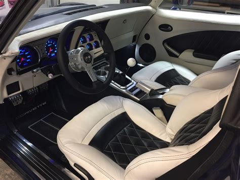 Custom Interior of 78 Corvette