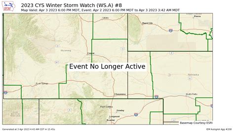 Nws Alerts For Anyone On Twitter Cys Issues Upgrade To Winter Storm