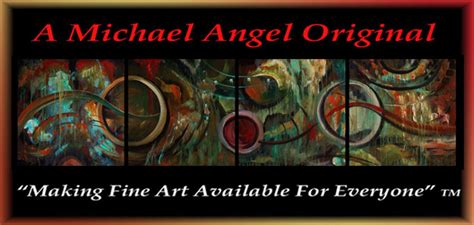 Michael Angel Original Art Online Gallery Abstract Paintings