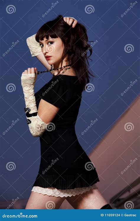 Attractive Caucasian Brunette Woman Stock Photo Image Of Pretty Beautiful