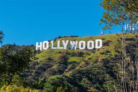 Hollywood Sign In The Hills Of Hollywood - CALIFORNIA, USA - MARCH 18 ...