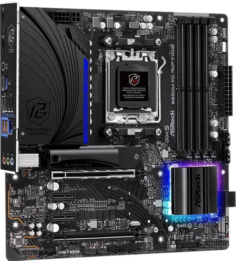 Placa Mãe ASRock B650M PG Riptide mATX AM5 DDR5