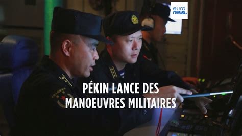 Des manœuvres militaires lancées par la Chine autour de Taïwan à titre