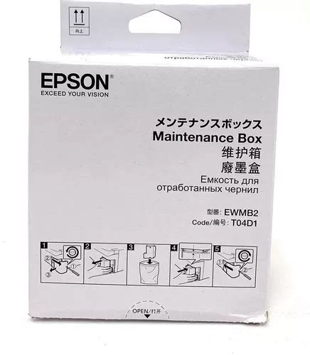 Tanque Caja Mantenimiento Epson T D Original Env O Gratis