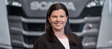 Sara Forsberg, currently acting manager for Vehicle Development at