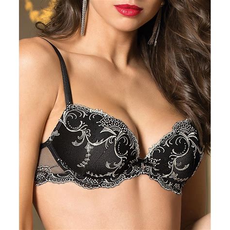 LISE CHARMEL SPLENDEUR SOIE SOUTIEN GORGE COQUE SPLENDEUR NOIR