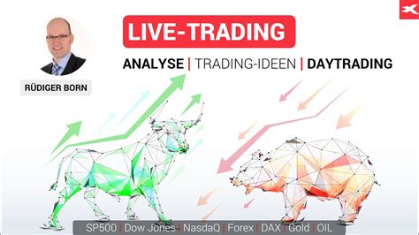 Live Trading Mit R Diger Born Analyse Trading Ideen Daytrading