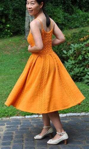 Ravelry Jettshin S 23 Marvelous Dawn A Knitted Full Circle Dress Circle Dress Dresses