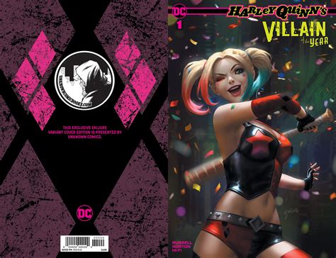 Harley Quinn Villain Of The Year 1 Unknown Comics Ejikure Exclusive V Unknown Comic Books