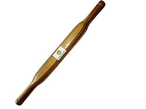 Arman Spoons Handicrafts Brown Wood Ghati Belan Chapati Maker - 14 Inch (Pack Of 1) - JioMart