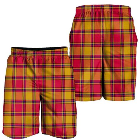 AIO Pride Scrymgeour Tartan Men S Short AIO Pride Tartan Men Mens