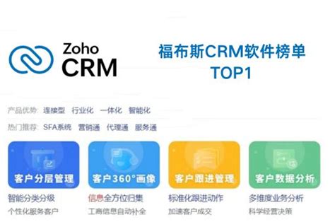 Crm一体化平台如何实现智能销售管理 Zoho Crm