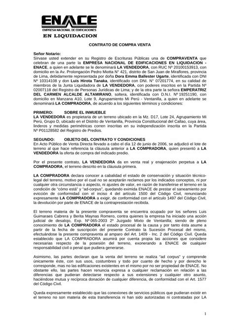 PDF CONTRATO DE COMPRA VENTA Portal DeProyectos CONTRATO DE