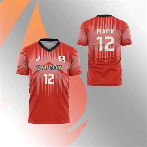 FULL SUBLIMATION RED Japan VNL 2023 Volleyball Jersey Shopee Philippines