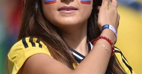 Torcedoras colombianas roubam a cena no Mineirão Latinas Soccer and Fans