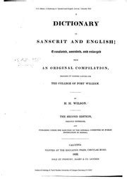 dictionary sanskrit english dictionary wilson madhuri agrawal