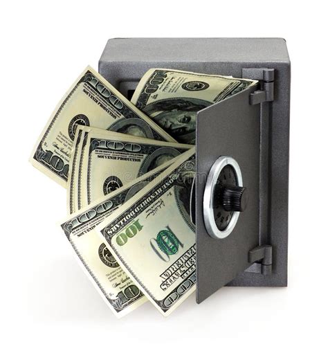 Money In Open Safe Royalty Free Stock Photos Image 19949548