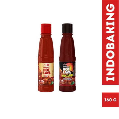 Jual Mamasuka Delisaos Hot Lava Volcano Sauce Halal 160g Saus Sambal Mama Suka Shopee Indonesia