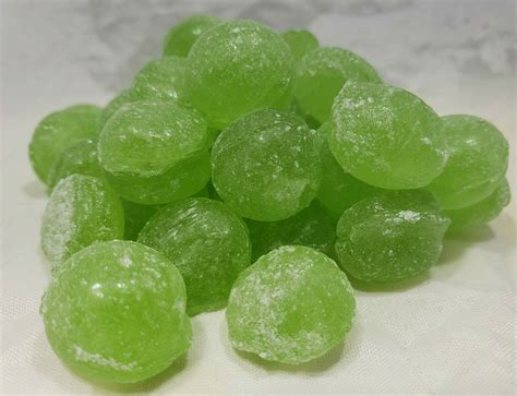 Sour Lime Hard Candy Drops