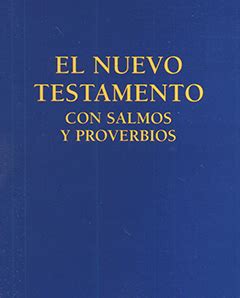 Spanish Nuevo Testamento De Bolsillo Con Salmos Y Proverbios Rvr