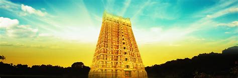 Hindu Temple Background Design