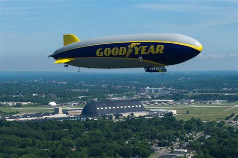 New Blimp Christened Wingfoot One Tire Business