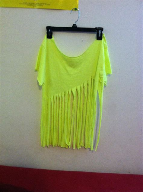 Waves Of Sunshine Diy Fringe Shirt