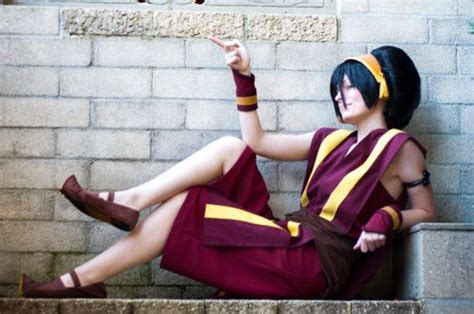 Sketchbender Via Sweet By Ravenhedgehog On Deviantart Avatar Cosplay Toph Beifong Fire