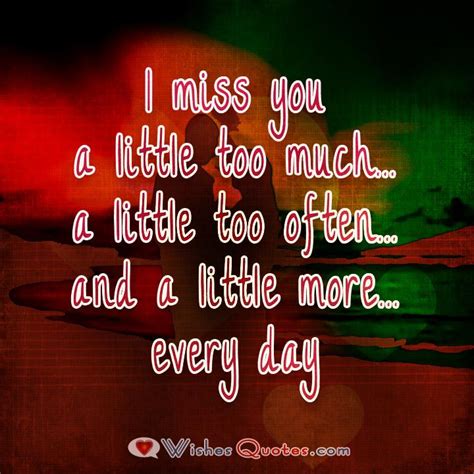 "I Miss You" Quotes