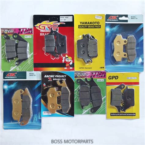 Brake Pad Mio 125 Raider 150frontrear Mio Dash Wave 125 Beat Click Shopee