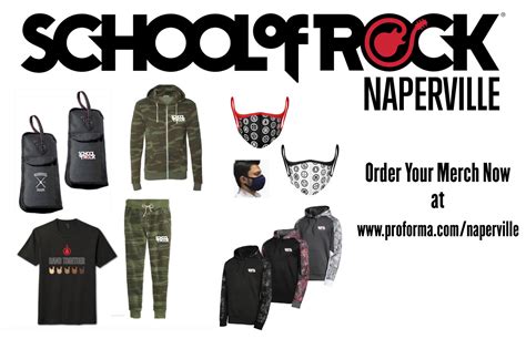 Seasonal School of Rock Merchandise Now Available