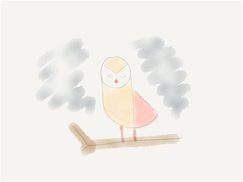 Sleepy Owl: Sketch | Sleepy owl, Owl, Art