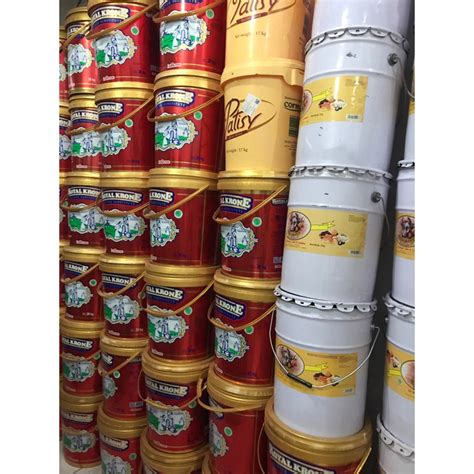 Jual Ember Bekas Butter Margarin Hollmann Bukan Pail Cat Tempat Air