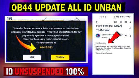 Ob Update All Id Unban Free Free Id Unban Kaise Kore How To