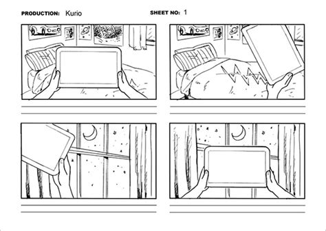 9 Kids Storyboard Templates Doc Pdf Psd