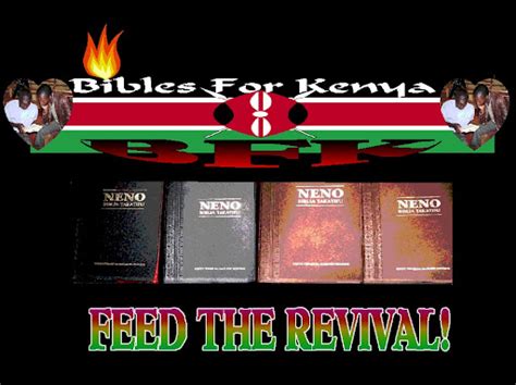 Bibles For Kenya Jimmys First Report Of Their Church Planting Mission To The Region Of Mt Kenya