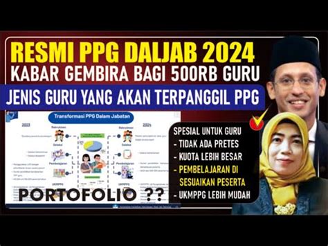 Kabar Gembira Resmi Skema Ppg Dalam Jabatan Tahun Tak Ada