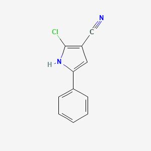 Buy 2 Chloro 5 Phenyl 1H Pyrrole 3 Carbonitrile 158692 52 5 BenchChem