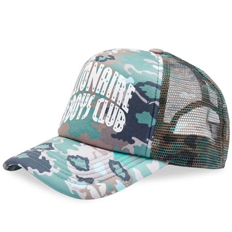 Billionaire Boys Club Nothing Camo Trucker Cap Green | END. (GB)
