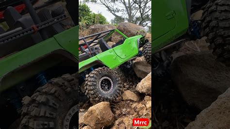 Shorts 1 10 Scale Jeep Wrangler Rubicon Rc Rock Crawler Youtube