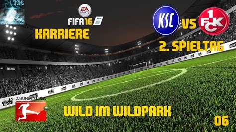 Let S Play FIFA 16 Trainer Karriere 006 KSC Vs FCK XBox360 Gameplay