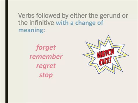 Gerunds and infinitives | PPT