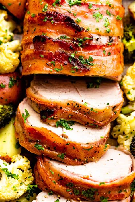 Bacon Wrapped Pork Tenderloin Quick Juicy Pork Roast Recipe Artofit