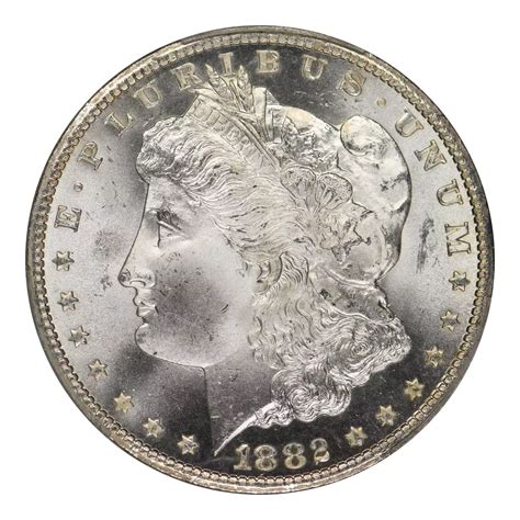 1882-CC Morgan Silver Dollar PCGS MS-66 VAM 2A Clashed Die - Olevian