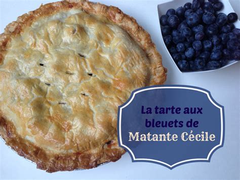 La tarte aux bleuets de Matante Cécile Wooloo