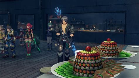 Zeke Test The Food Of The Fire Dragons Cutscene Xenoblade