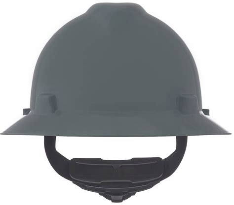 Airgas Msa475367 Msa Gray V Gard® Polyethylene Full Brim Hard Hat